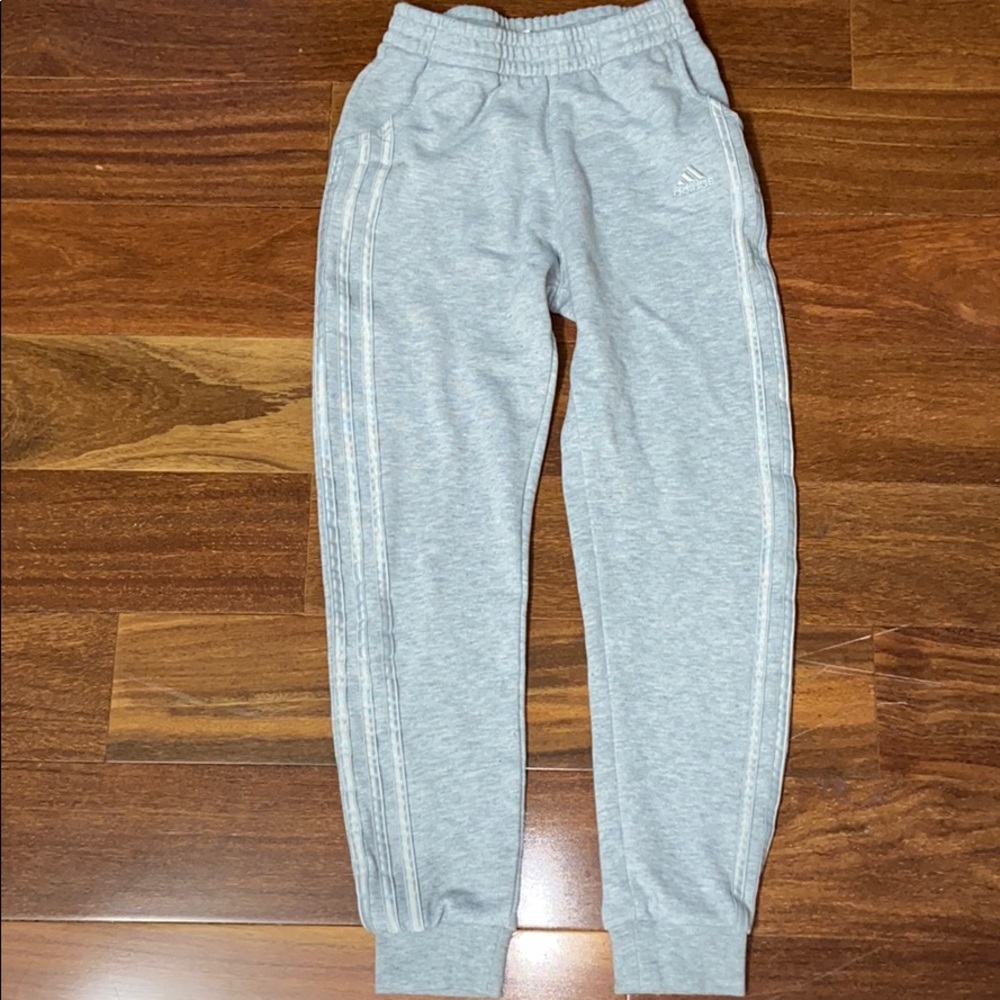 Grey Adidas Sweatpants YOUTH